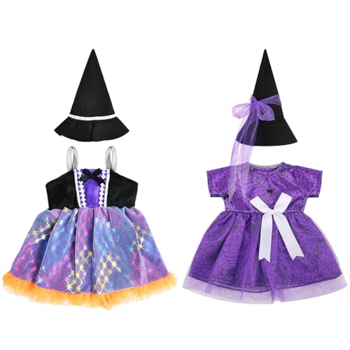 Halloween Kostüm Puppen, Puppenkleidung Halloween für 18 Zoll Puppen, Baby Puppen Kleidung mit Mütze, Puppe Zubehör, Kleidung Outfits für Baby Puppen Halloween Kostüm Puppen, Puppenkleidung Halloween für 18 Zoll Puppen, Baby Puppen Kleidung mit Mütze, Puppe Zubehör, Kleidung Outfits für Baby Puppen von DIELIANHUA