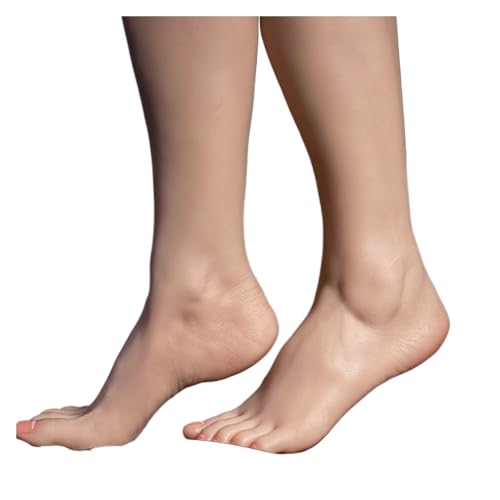 Silikon-Fußmodell, Simulation Fuß Mo Live Mo Invertiert Mo Fuß Bein Mo Schießen Requisiten Skizze Zeichnung Schuh Socken Sandale Display TGT3, Silikonfüße(All bone,Left foot) von DIGNIFE