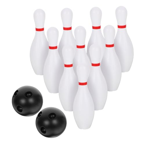 DIKACA 1 Satz Kinder-Bowling-Spielzeug-Set Für Kleinkinder, Indoor-Outdoor-aktivität, Spiel-Set, Lernspielzeug von DIKACA