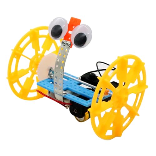 DIKACA 1 Satz Roboterbausatz bastelzeug für Craft kit Physics Toys Experimentierkasten Wissenschaftliches DIY- für Montage-Balance-Auto-Roboter- Metall von DIKACA