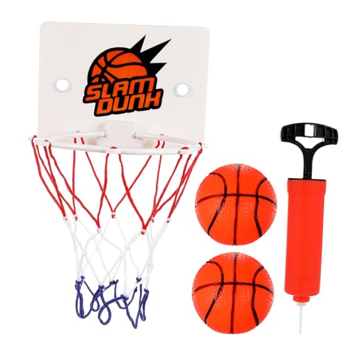 DIKACA 1 Set Basketball Tür Basketballkorb Kleinkind Basketballkorb Basketballkorb Für Indoor Basketball Basketbälle Mini Basketballkorb Indoor Mini Basketball von DIKACA