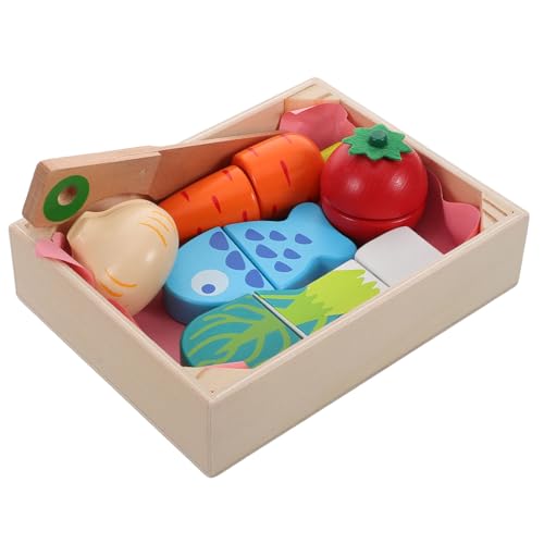 DIKACA 1 Set Holzküche Tun Rollenspiel Rollenspiel Spiel Trep Foam Foam Sticks Bildungsbehörde Lebensmittel Nahtschaumstangen Sport Steigbügel Sport Steigbügel von DIKACA