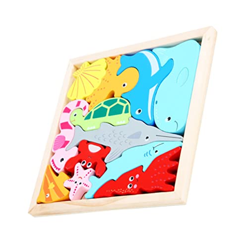 DIKACA 1 Set Kids Early Education Puzzle Board Puzzle Kid Intelligence Spielzeug von DIKACA