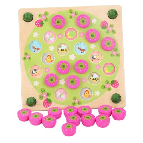 DIKACA 1 Set Kinder Memory Chess Parent-Child Interactive Puzzle Board Spiel Spielzeug von DIKACA