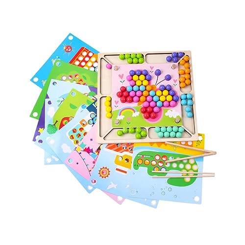 DIKACA 1 Set Lernspielzeug Lustige Clipper Perlen Zur Der Konzentration Und Feinmotorik Für Jungen Und ädchen Early Education Toys Pädagogisches von DIKACA