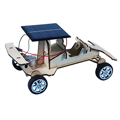 DIKACA 1 Set Pädagogisches Auto Spielzeug Solar Energie DIY Fahrzeug Spielzeug Solar Power Montieren Auto Spielzeug von DIKACA