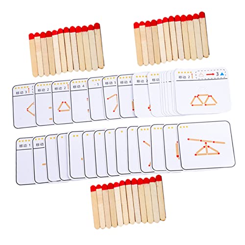 DIKACA 1 Set Puzzle Geometrisches Logikspiel Kognitives Lernspielzeug Für Fokus Training Pädagogisches Tischspielzeug Fördert Das Logische Denken Und Die Konzentration von DIKACA