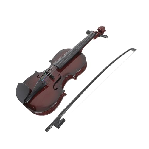 DIKACA 1 Set Violine Anfänger Musikinstrument Simulation Violine Zufällige Farbe Für Ideales Lernspielzeug Für Musikalische Früherziehung von DIKACA