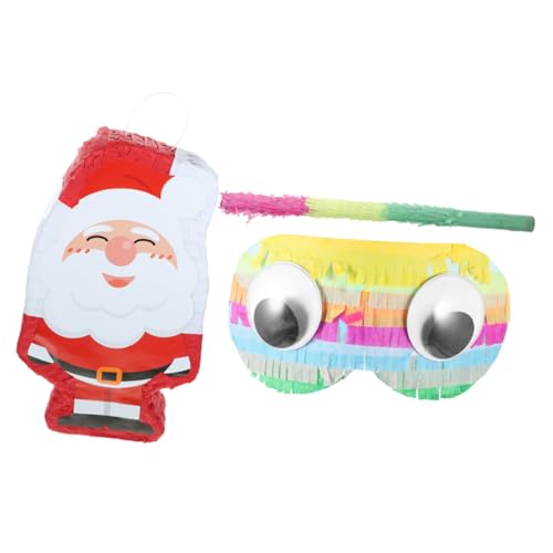 DIKACA 1 Set Weihnachtsmann Dekoration Weihnachtsmann Dekoration Weihnachtsmann Pinata Dekorpapier Weihnachtsmotiv Pinata von DIKACA