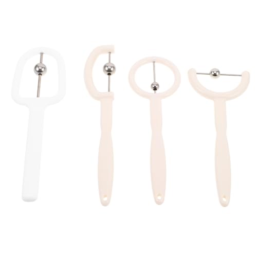DIKACA 1 Set Weißes Zungenspitzengerät Zungenspitzentrainer Tool Pp Edelstahl Oral Training Tool Oral Exerciser Tool DIKACA 1 Set Weißes Zungenspitzengerät Zungenspitzentrainer Tool Pp Edelstahl Oral Training Tool Oral Exerciser Tool von DIKACA