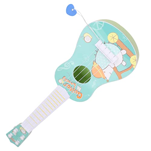 DIKACA 1 Stück 4 Saiten Gitarrenspielzeug Kinderinstrument Spielzeug Musikspielzeug Minigitarre Kleinkind Ukulele Spielzeug Kleinkind Spielzeug Gitarre Spielzeug Ukulele Kinderspielzeug von DIKACA