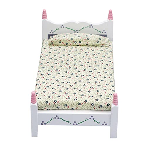 DIKACA 1 Stück Mini Hausbett Aus Mini Möbelmodell Für Kinderzimmer Ideal Spielzeug Oder Deko Für Jungs Perfekt Für Kreative Spielwelten Und Fantasievolles Spielen von DIKACA