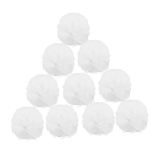 DIKACA 10 Stück Teiliges Weiße Bunny Tails mit Metallnadel Flauschige Hasen Kostüm Accessoires für Damen Vielseitig für Kleidung Schuhe Hüte bei Karneval Halloween Cosplay und Partys DIKACA 10 Stück Teiliges Weiße Bunny Tails mit Metallnadel Flauschige Hasen Kostüm Accessoires für Damen Vielseitig für Kleidung Schuhe Hüte bei Karneval Halloween Cosplay und Partys von DIKACA