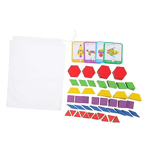 DIKACA 155 Teiliges Kreatives Musterblock Aus Für Pädagogisches Jigsaw Puzzle Zur Der Kreativität Und Motorik Für Kleinkinder Ideales Für Jungen Und ädchen von DIKACA