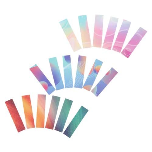 DIKACA 18 Stück Teiliges Beruhigende Sensorische Haftstreifen aus Strapazierfähigem Papier mit Geometrischer Musterung Stark Haftend Reißfest zur Stresslinderung für Büro und Alltag DIKACA 18 Stück Teiliges Beruhigende Sensorische Haftstreifen aus Strapazierfähigem Papier mit Geometrischer Musterung Stark Haftend Reißfest zur Stresslinderung für Büro und Alltag von DIKACA