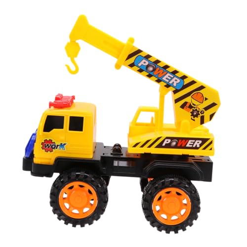 DIKACA 1Stk Technisches LKW-Spielzeug Mini-Fahrzeug kreatives Autospielzeug Kranspielzeug Kinder puppenwagen kinderspielzeug Auto Spielzeug für Baufahrzeuge Fahrzeug Auto Spielzeug Yellow von DIKACA