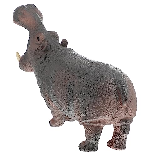 DIKACA 1pc Simulation Hippo Modell Spielzeug Tierfigur Modell Kinder Spielzeug Spielzeug von DIKACA