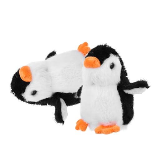 DIKACA 2 Stück üsch Pinguin Schlüsselanhänger Süße Stofftier Anhänger Für Taschen Dekorative Pinguin Deko Ideales Für Freunde Und Pinguin Liebhaber von DIKACA