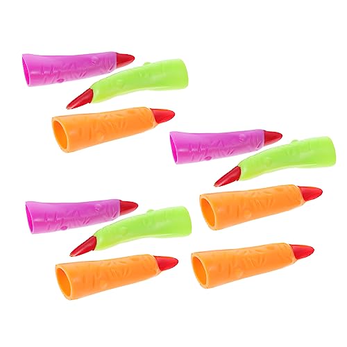 DIKACA 20 Stück Halloween-streich-Requisiten, Kreative Halloween-nagelabdeckungen (zufällige Farbe) von DIKACA