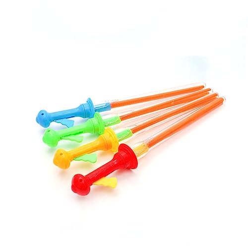 DIKACA 4 Stück Bubble-Maker-Stick Spielzeug Party mitgebsel kinder soap bubbles spielsachen outdoor seifenblase outdoor toys beemysafe Gastgeschenke Blasenstab Outdoor-Spielblasenstäbe von DIKACA