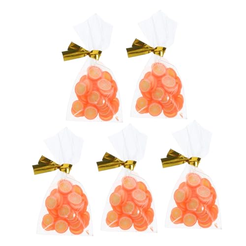 DIKACA 5 Stück Dessert Süßigkeitentüten Tüten Verpackte Lebensmittel Requisiten Obst Dessert Modell Spielhaus Obst Orangefarbener Gummi DIKACA 5 Stück Dessert Süßigkeitentüten Tüten Verpackte Lebensmittel Requisiten Obst Dessert Modell Spielhaus Obst Orangefarbener Gummi von DIKACA