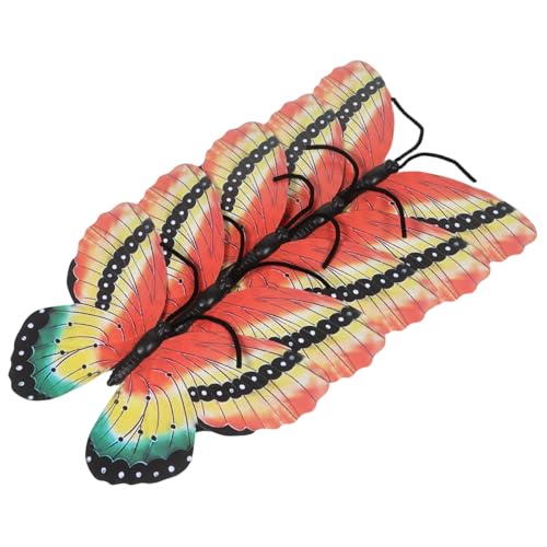 DIKACA 5 Stück Teiliges Künstliche Schmetterlingsdeko Farbenfrohe Tanzrequisiten für Vielseitig für Party und Bühnenauftritte Fördert Künstlerischen Ausdruck und Festliche Atmosphäre DIKACA 5 Stück Teiliges Künstliche Schmetterlingsdeko Farbenfrohe Tanzrequisiten für Vielseitig für Party und Bühnenauftritte Fördert Künstlerischen Ausdruck und Festliche Atmosphäre von DIKACA