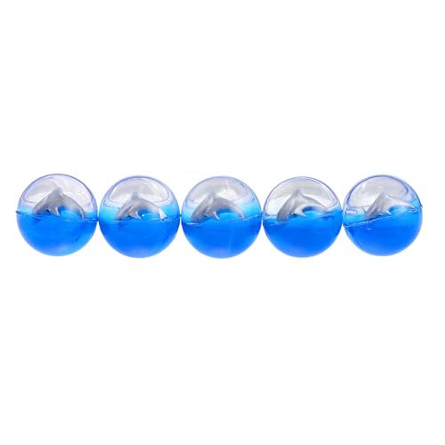 DIKACA 5st Lernspielzeug Für Transparenter Ball Pädagogisches Blue von DIKACA