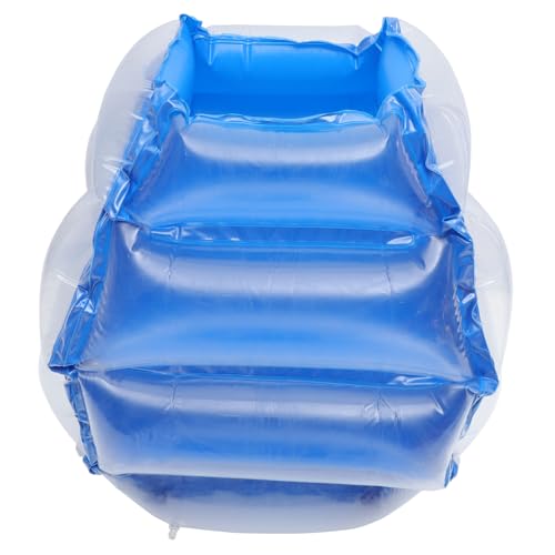 DIKACA Aufblasbarer PVC Stoßball Für Outdoor Für Wasserspaß Ideal Für Poolspiele Collisionsball Aufblasbarer Blasenball Blau Perfekte Sportspiel Requisite Für Unvergessliche von DIKACA