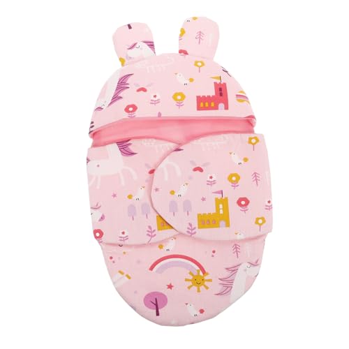 DIKACA Puppen-Outfit Schlafsack Babypuppe Decken-Set Plüschtier-zubehör für Kinder von DIKACA