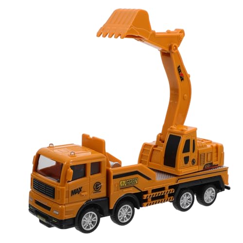 DIKACA Baggerspielzeug Cartoon Konstruktionsspielzeug Plastik LKW Spielzeugauto Technisches Umwandelbares LKW Interessantes Baufahrzeugspielzeug Kinderfahrzeugspielzeug Gelbes DIKACA Baggerspielzeug Cartoon Konstruktionsspielzeug Plastik LKW Spielzeugauto Technisches Umwandelbares LKW Interessantes Baufahrzeugspielzeug Kinderfahrzeugspielzeug Gelbes von DIKACA