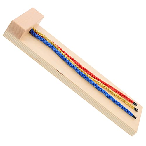 DIKACA Braid Übung Spielzeugkinder Werkzeuge Mädchen Tools Für Lernspielzeug Braid Tool Holzbrett Braid Haarspielzeug Breck Für Nylon von DIKACA