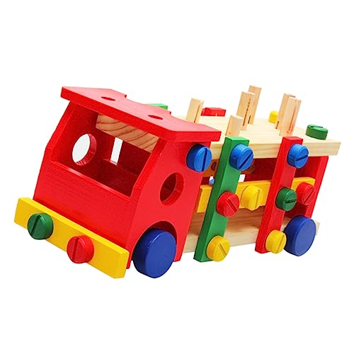 DIKACA Bunte Hämmerbank Für Konstruktionsspielzeug Mit Hammer Bausteinen Und Holzpuzzles Ideales Für Jungen Und Mädchen Zu Geburtstagen Und Weihnachten von DIKACA