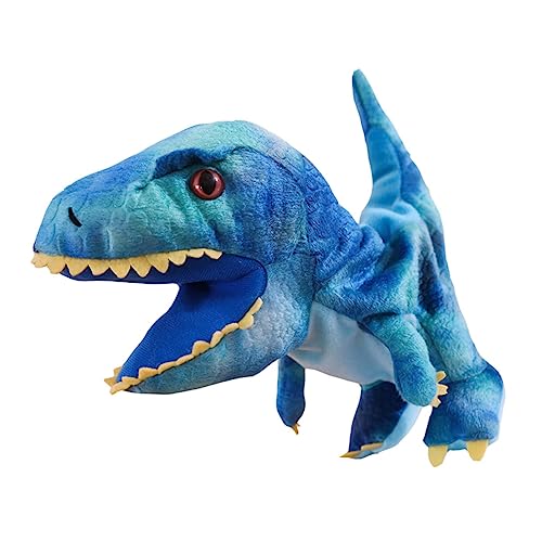 DIKACA Dinosaurier Handpuppe 30cm Interaktive üsch Handpuppe Für Niedliches Dinosaurier Ideales Für Dinosaurier Fans Und Puppenspiel Enthusiasten von DIKACA