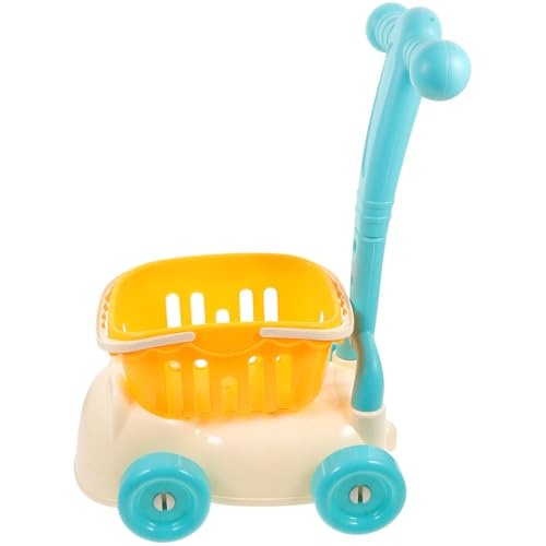 DIKACA Einkaufswagen Spielzeug Für Kinder Kinder Einkaufswagen Mit Sitz Und Kasse Buggy Spielzeug Für Das Kaufladen Spielset Ideal Für Kreatives Spielen Und Rollenspiele Ab 3 Jahren von DIKACA