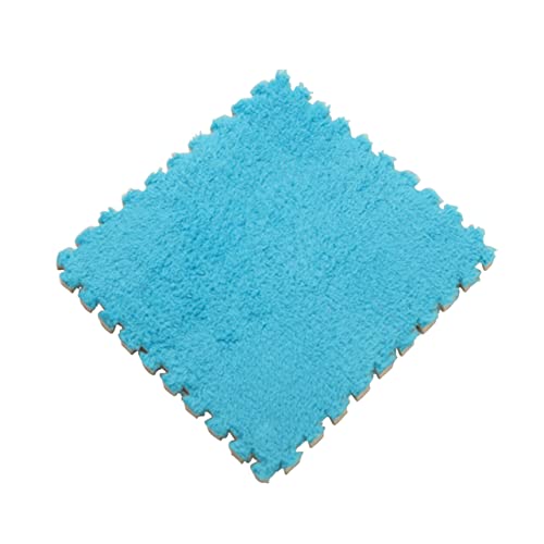 DIKACA Eva Puzzlematte Für Schadstofffrei Blaue Krabbelmatte Interlocking Spielmatte Für Babys Und Kleinkinder Ideale Spiel Und Übungsfläche Für Kleine Entdecker von DIKACA