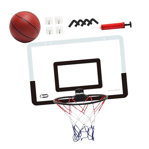 DIKACA Faltbares Basketballset Für Indoor Basketballkorb Mit Lustigem Design Robust Und Praktisch Für Zuhause Inklusive Spielbälle Spaß Für Die Ganze Familie von DIKACA