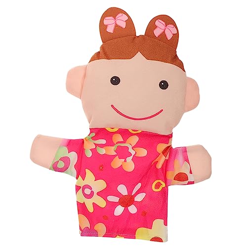 DIKACA Handpuppen Living Puppets Familien Handpuppe Für Kleinkinder Lustige Erzählhandpuppe Für Schwester Interaktive Puppen Für 2 4 Jahre Für Geschichtenerzähler Und Kindergartenaufführungen Kinder- von DIKACA