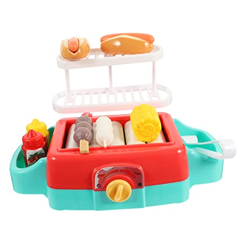 DIKACA Kinderküche Klein Rollenspiel Kinder Grill Spielset Für Realistisches Grillspielzeug Kleine Köche Ohne Batterien Perfekt Für Rollenspiele Und Kreative von DIKACA