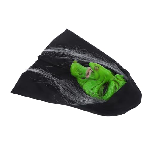 DIKACA Halloween Gruselige Hexenmaske Lustige Cosplay Maske Für Erwachsene Perfektes Zubehör Für Halloween Partys Und Verkleidungen von DIKACA