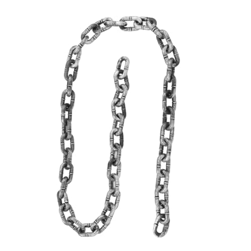 DIKACA Halloween Kunststoffkette Realistische Dekorationskette Barrierekette Leichtes Material für Party Bühnenrequisiten und Gruselige Halloween Deko DIKACA Halloween Kunststoffkette Realistische Dekorationskette Barrierekette Leichtes Material für Party Bühnenrequisiten und Gruselige Halloween Deko von DIKACA