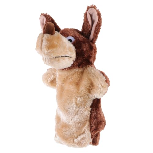 DIKACA Handpuppen-plüschtier Handpuppe Wolf Aus Üsch Niedliches Tier Handspielzeug Für Ideal Zum Geschichtenerzählen Und Rollenspiel Perfekte Geschenkidee Für Vorschulkinder Und Tierliebhaber von DIKACA