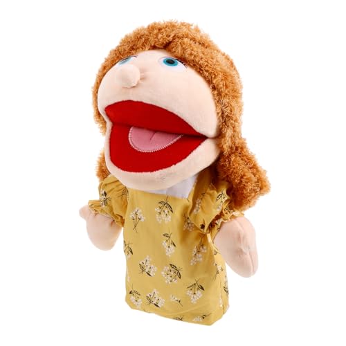 DIKACA Handpuppenfiguren Story Doll Figuren Handpuppen Realistische Puppenfigur von DIKACA