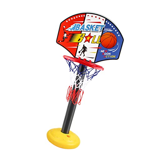 DIKACA Spielzeug-Basketball 115 cm Basketballkorb für Jungen und Mädchen Indoor-Sportspielzeug Wurfspielzeug Entwicklung der Feinmotorik von DIKACA