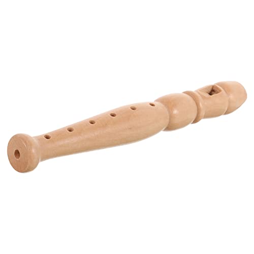 DIKACA Holzblockflöte 6 Loch Für Anfänger Musikinstrument Aus Hochwertigem Ideal Für Erwachsene Und Perfekt Für Das Üben Und Von Melodien von DIKACA