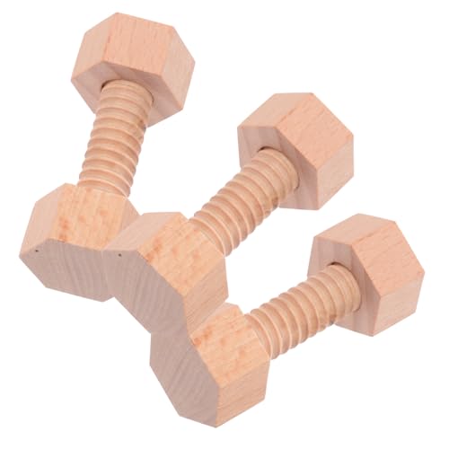 DIKACA Holzschrauben Spielset für Kleinkinder Robustes Teiliges Montessori Lernspielzeug Feinmotorik Sichere Holzmuttern Interaktives Pädagogisches Bauspielzeug für Jungen und Mädchen DIKACA Holzschrauben Spielset für Kleinkinder Robustes Teiliges Montessori Lernspielzeug Feinmotorik Sichere Holzmuttern Interaktives Pädagogisches Bauspielzeug für Jungen und Mädchen von DIKACA