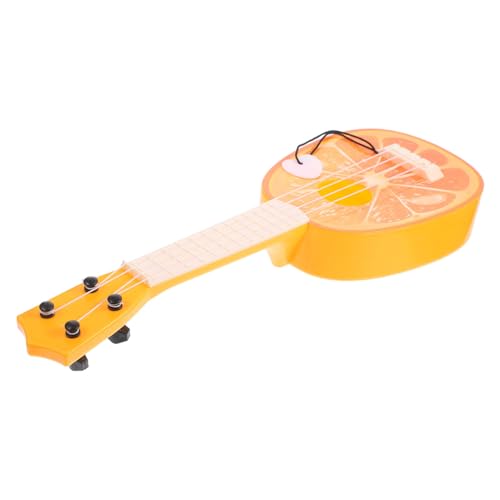 DIKACA Instrument Gefälschte Künstliche Kind Anfänger für Obst Musikinstrumentenmodell Simulations Ukulele Spielzeug Einsteiger Partyzubehör Gitarre Fruchtform von DIKACA