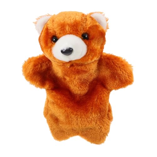 DIKACA Tier Handpuppen Für Kinder Interaktive Handpuppe Für Üsch Bär Handpuppe Zum Geschichtenerzählen Pädagogisches Für Vorschulkinder Ideales Für Geburtstage Und Rollenspiele Handpuppen Tiere von DIKACA