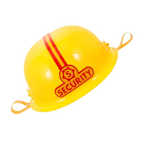 DIKACA Kinder-feuerwehrmann-hut, Cosplay, Feuerwehrmann-helm, Feuerwehrmann-kostüm, Zubehör Für Jungen Und Mädchen, Kunststoff-feuerwehrmann-hut von DIKACA