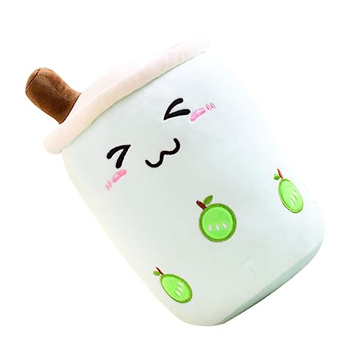 DIKACA Kissen Bubble Tea üschpuppe 24cm Niedliches Milchtee Kuscheltier Für Dekoration Und Geburtstagsgeschenk Ideal Als Für Bubble Tea Fans von DIKACA