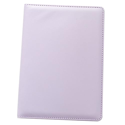 DIKACA Kleines Fotobuch Zur Aufbewahrung Loseblattordner Sammelalbum Leere Stickerbücher Aufkleber-aufbewahrungsbuch Aufkleber-Organizer Aufkleber-sammelbuch Binder Notizblock Violett PVC von DIKACA